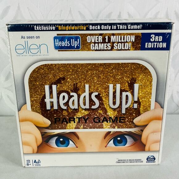 5 for $25| Heads Up! Party Game 3rd Edition As Seen on the Ellen Degeneres - Picture 4 of 9